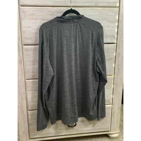 Johnnie-O Activewear Half Zip - Men's XL - Grey - Picture 2 of 3